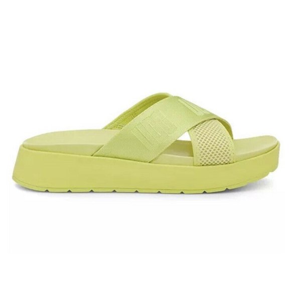 UGG EMILY MESH WOMEN’S SLIDES SANDALS 1119491 POLLEN YELLOW/ AUTHENTIC - Picture 2 of 12